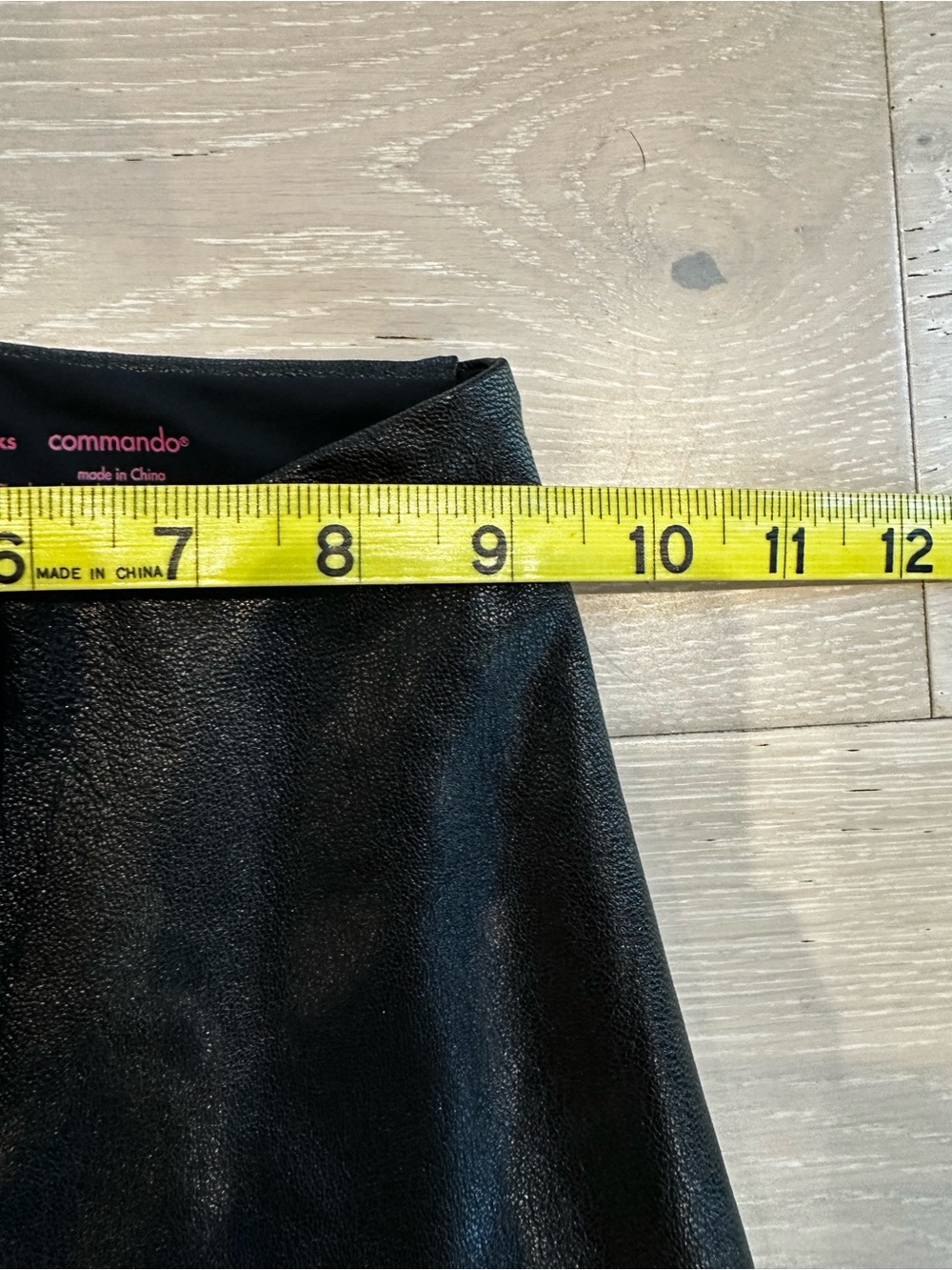Commando Faux Leather Crop Flare Pants NWT sz XS - Picture 7 of 9